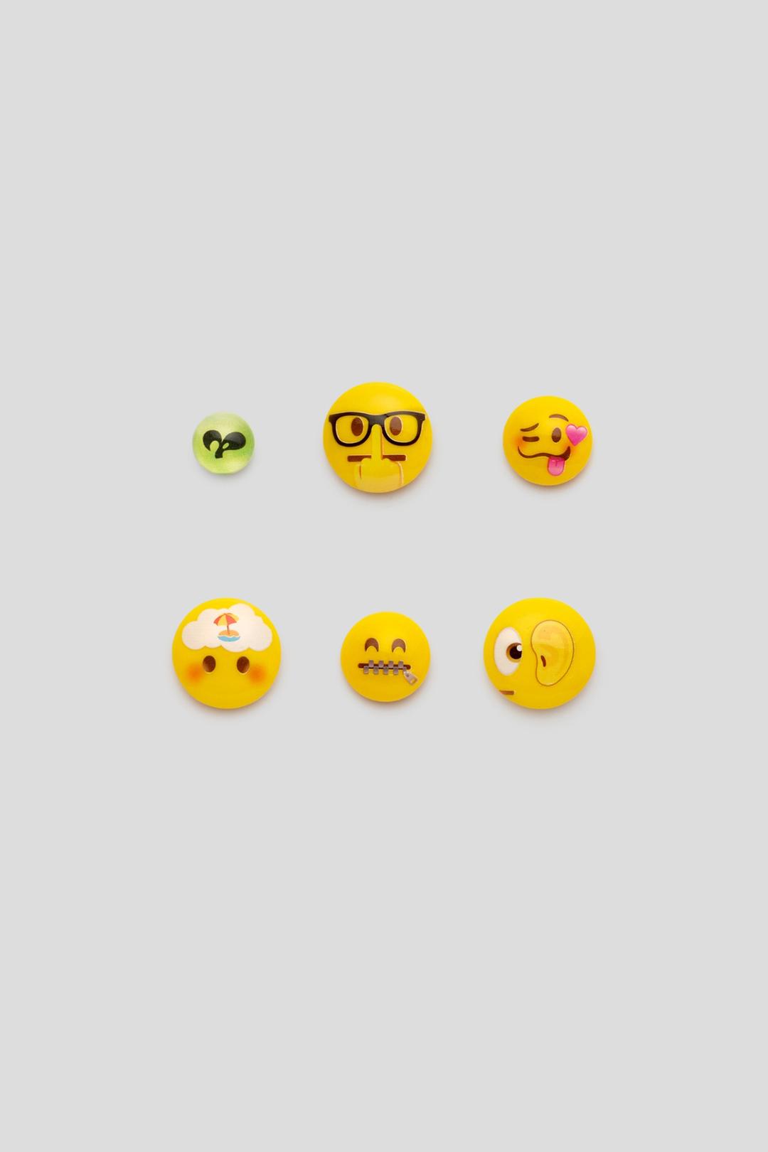 yellow nupip emotion magnet set