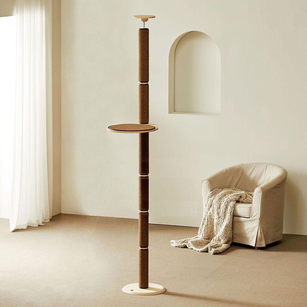 디어캣 알루미늄 캣폴 캣타워 대형스텝 스크래쳐포함 기본형 스텝1개