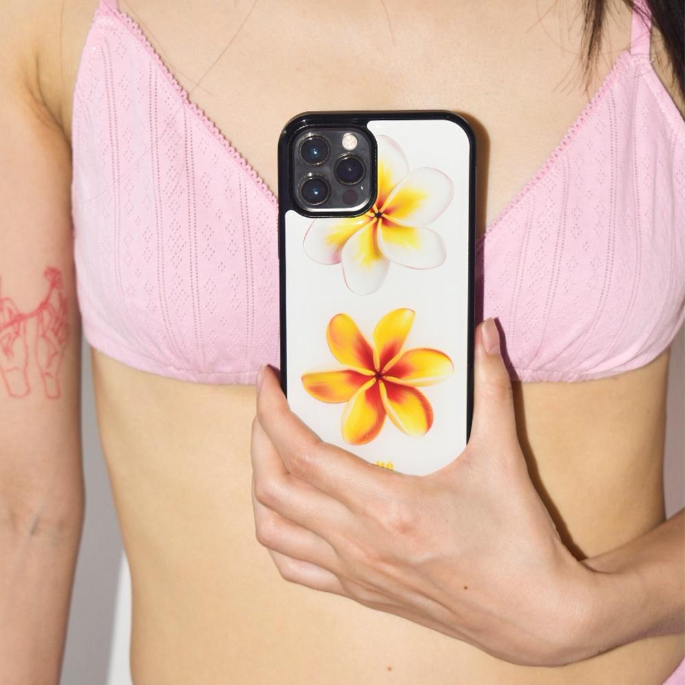 PLUMERIA CASE for iPhone (YELLOW) 범퍼케이스