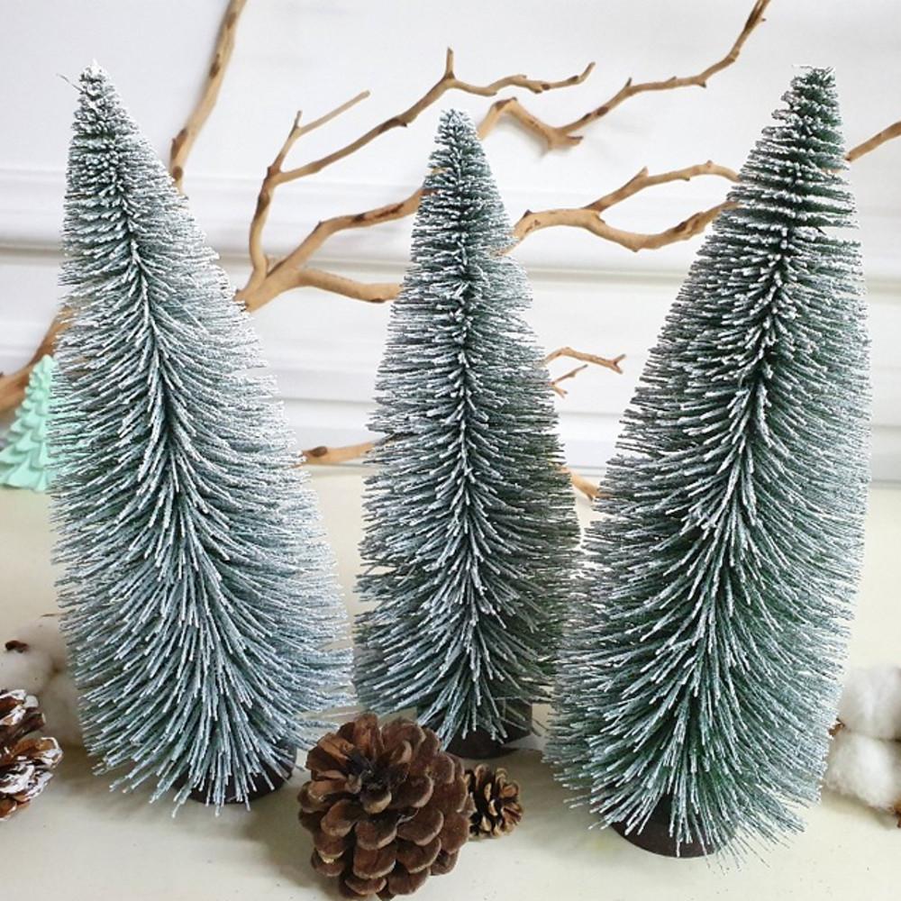 크리스마스 미니트리 스노우 20cm