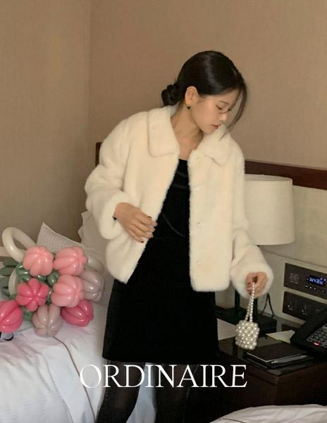 당일발송💗 [ordinaire] 원트 퍼 자켓 (2color/크림 단독주문시당일발송)