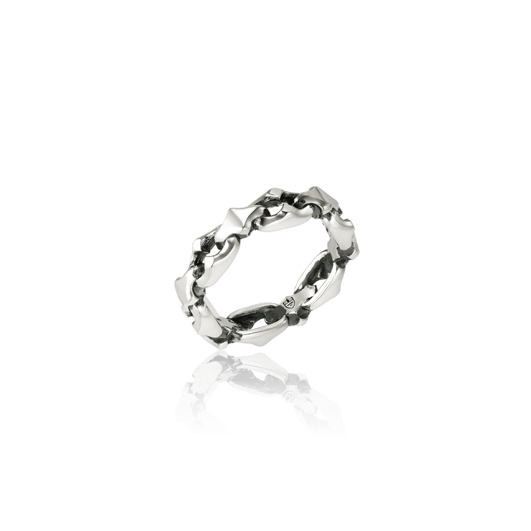 SRN.D14 Dolphin ring [plain]