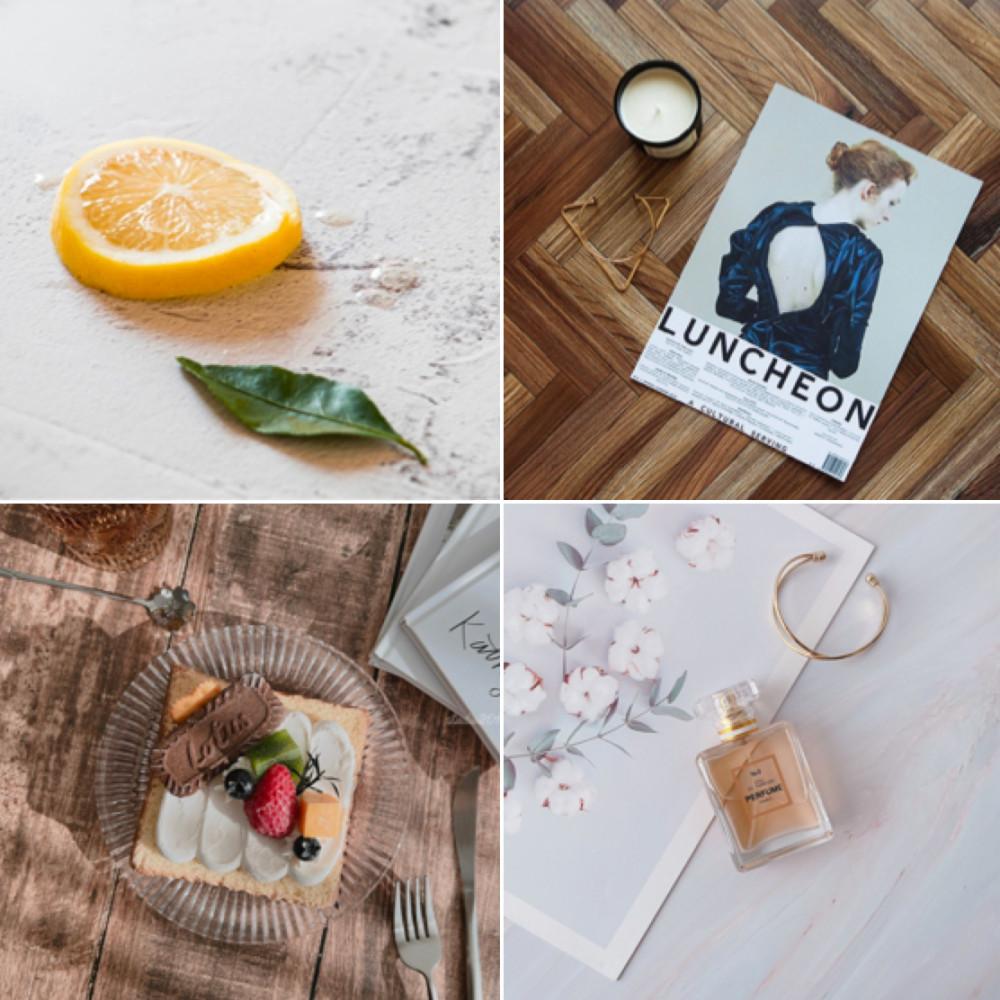 Studio201 사진 촬영 배경지 음식 인스타 촬영 소품, 대리석 A. BASIC