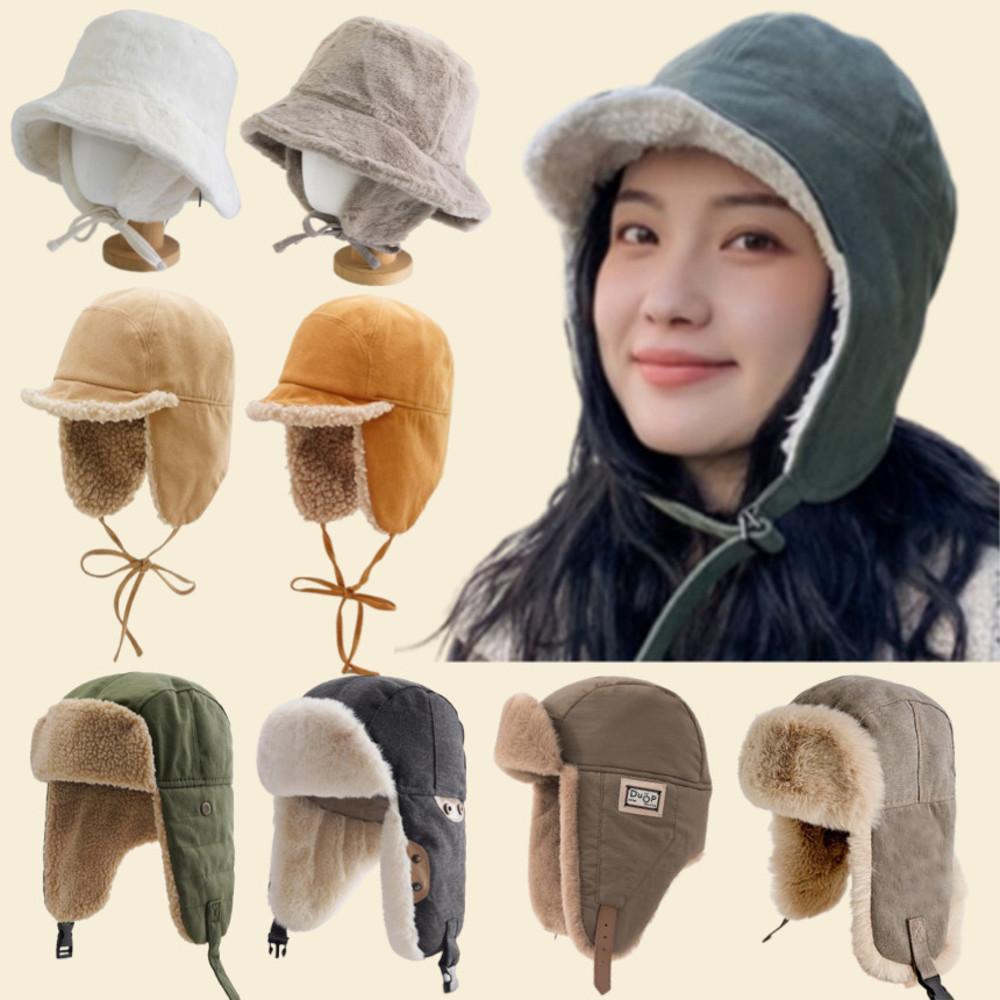 방한모자 군밤 귀달이 겨울 털 이어머프 트루퍼햇 군밤장수 패딩 방한모 귀도리 스키장 모자