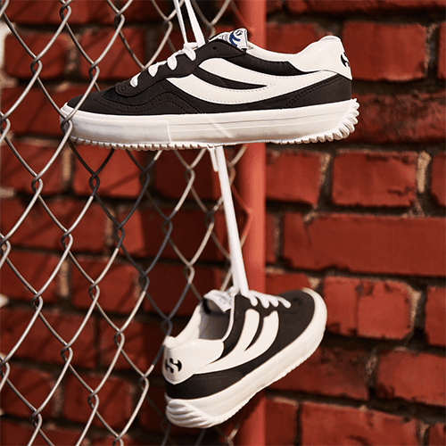 수페르가 2837 마이크로화이버 나일론 U 블랙/화이트_S111HKWA34