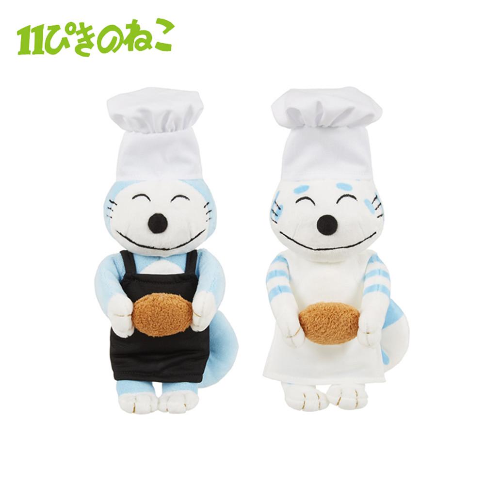 11마리 고양이 봉제 인형 코로케야상 23cm (2컬러)
