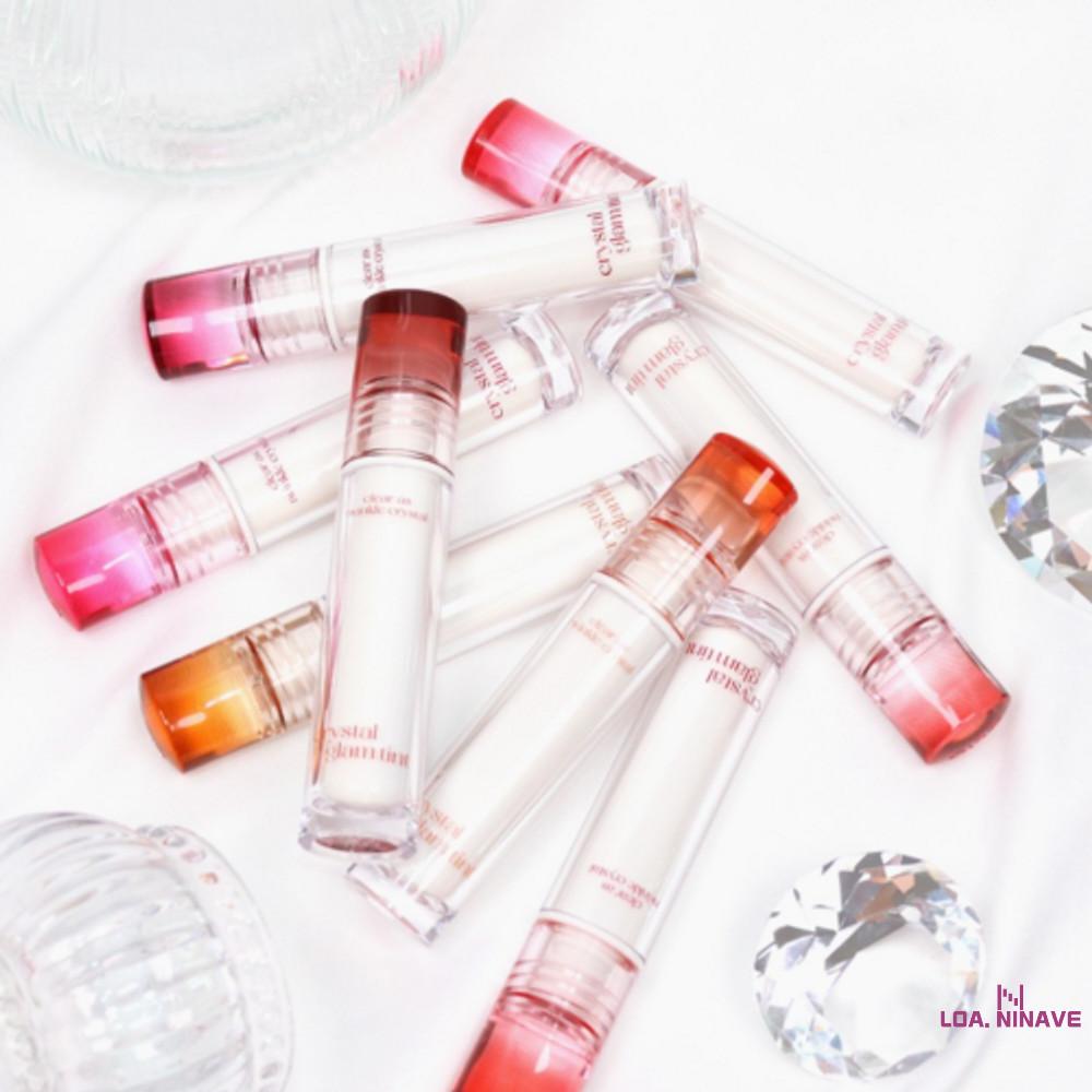 NEW 클리오 크리스탈 글램 틴트 빈티지애플 썸머애프리콧 베어피치 파이어로즈