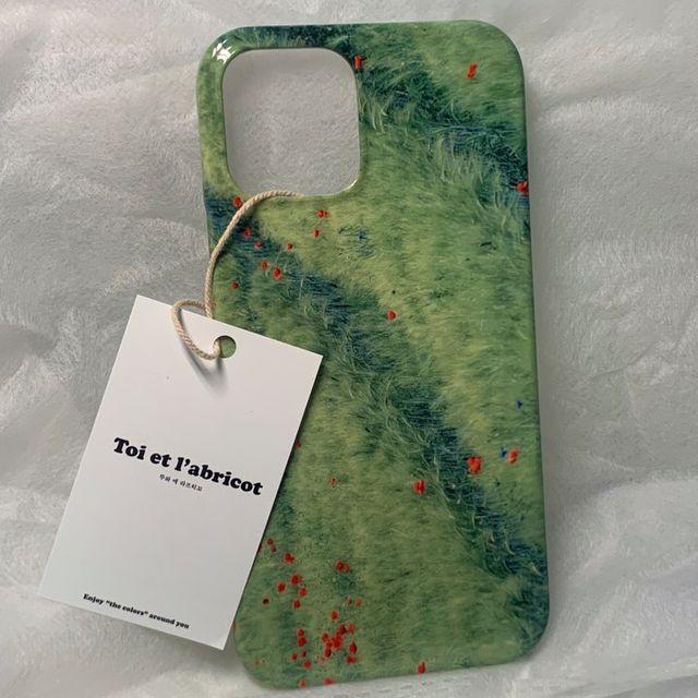 Poppy Glossy Hard 양귀비 아이폰 케이스