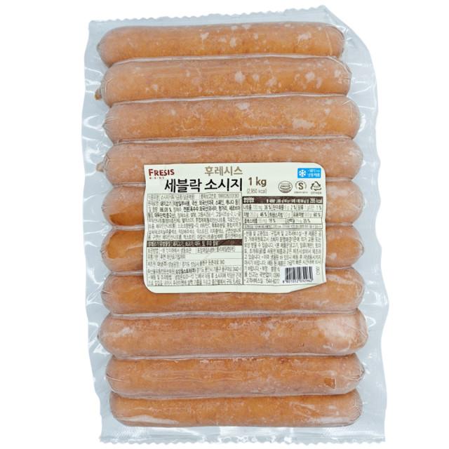 업소용 세블락소세지 1kg 핫도그 소시지 킬바사