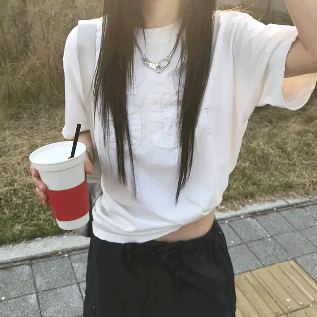 56 구제 반팔티