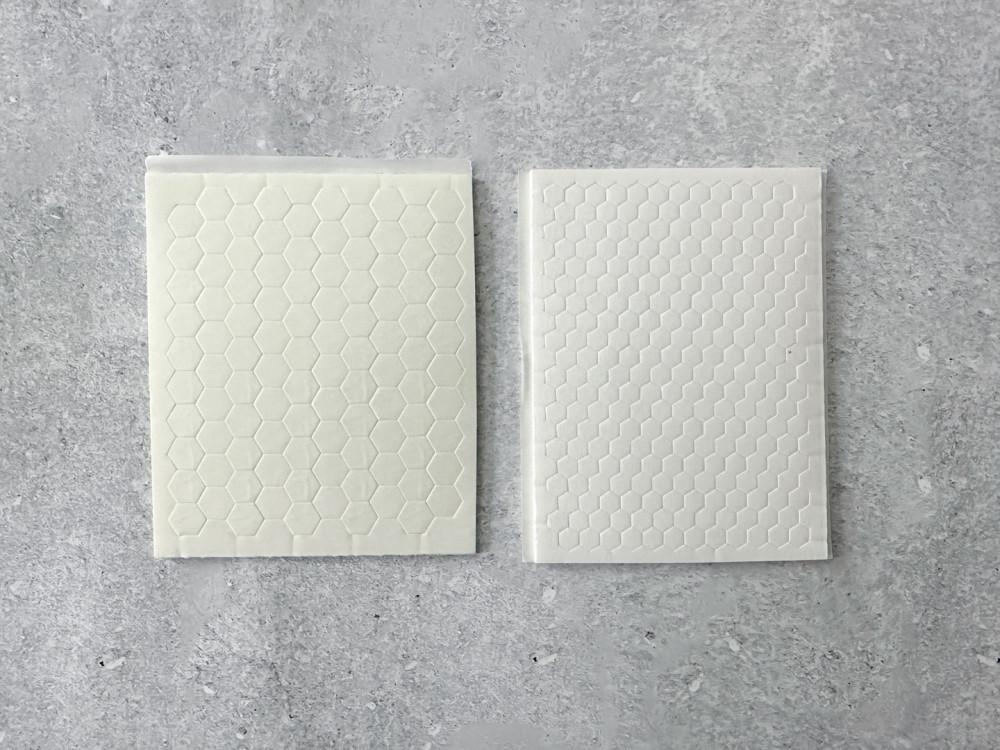 빈티지 감성 다꾸 육각 라인 폼 스티커 1매