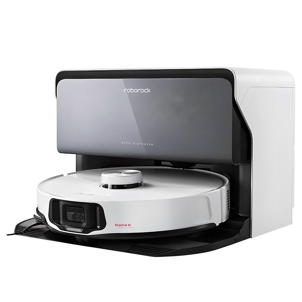 로보락 S8 MaxV Ultra 직배수 스테이션 흡입+걸레 로봇청소기 S82USV + 전기충전기 EWFD14HRR 세트 - 로봇청소기 | 쿠팡