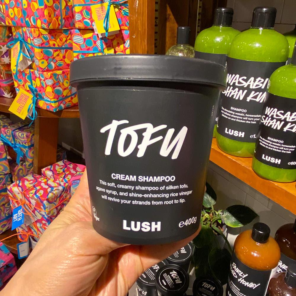 러쉬 크림 샴푸 두부 토푸 400g