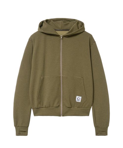 드리프트 집업 후디 (올리브)