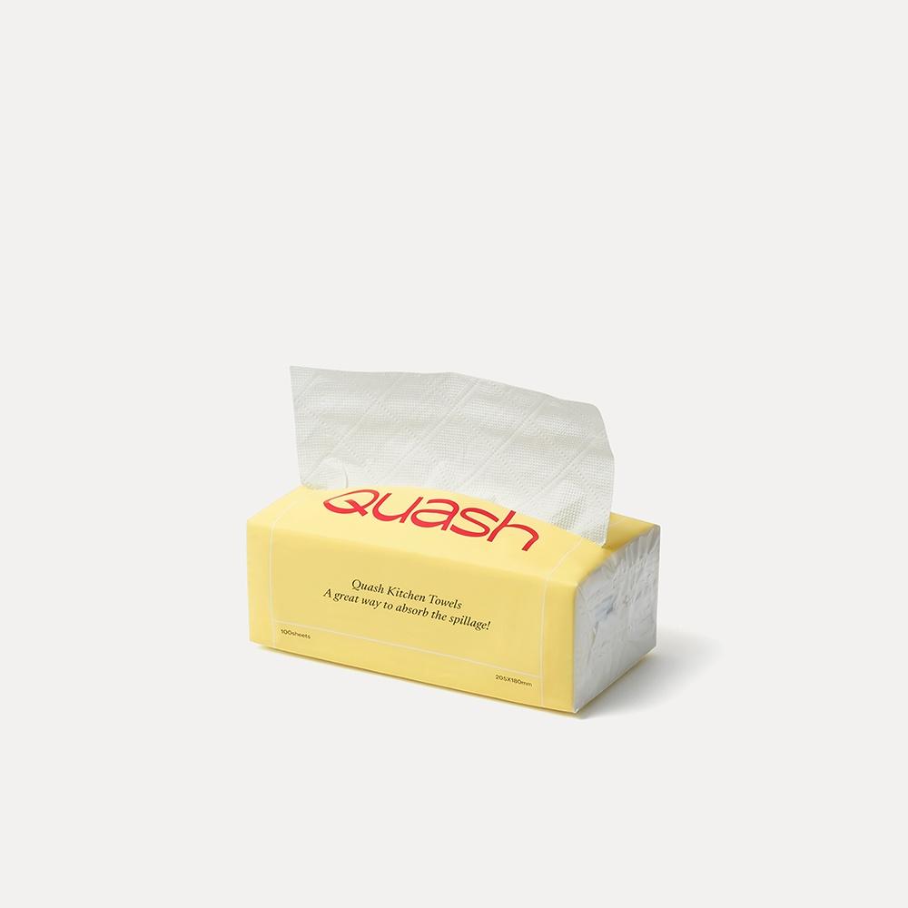 쿼시 이지 키친타올 [100매X9개]