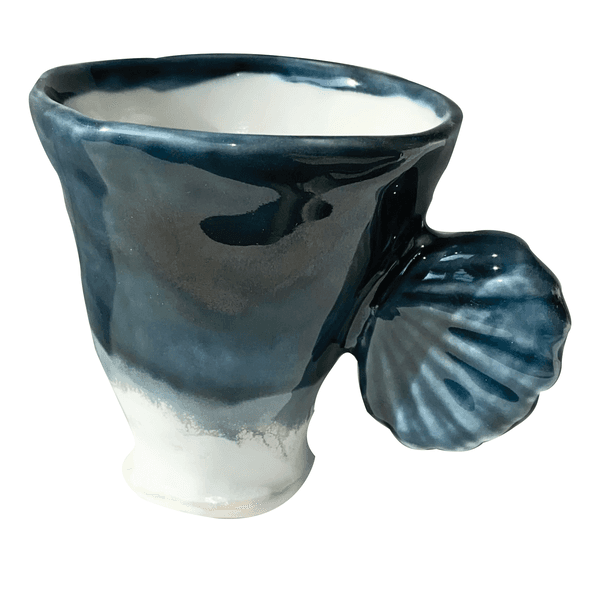 Indigo mood shell cup