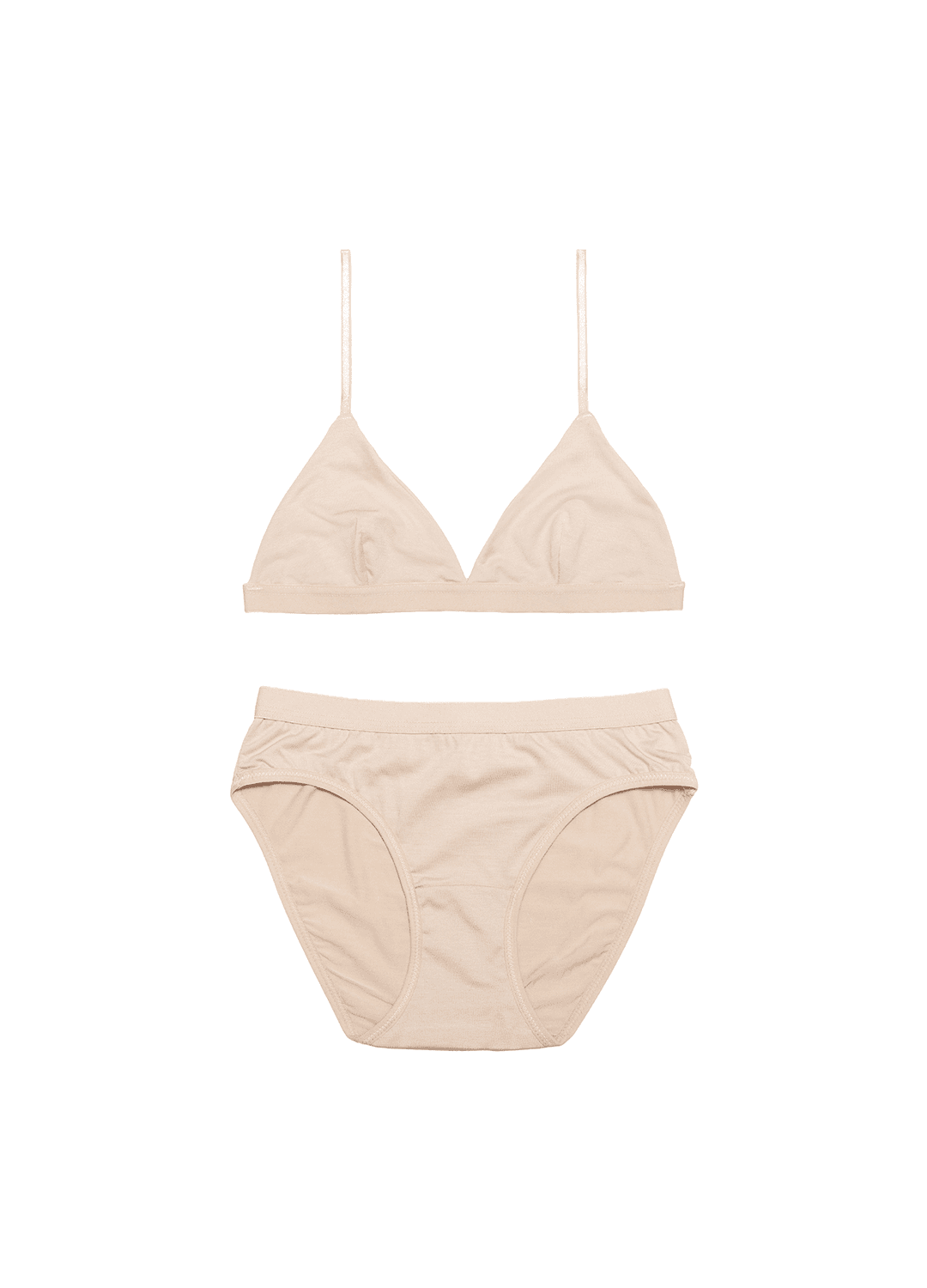 Soft Triangle Set - Beige