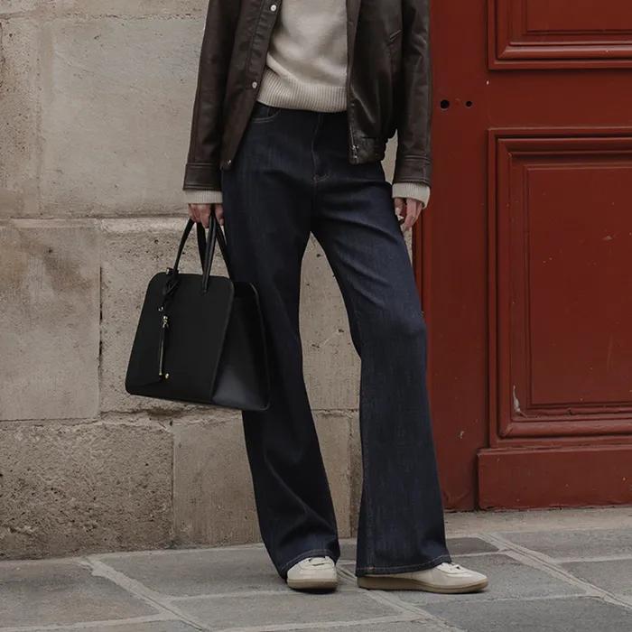 [9차] Jane (flare fit)_Dark indigo