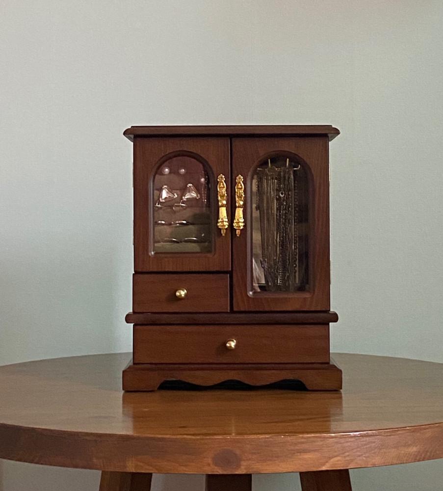 원목보석함 악세사리보관함 귀걸이 목걸이 거치대 진열대