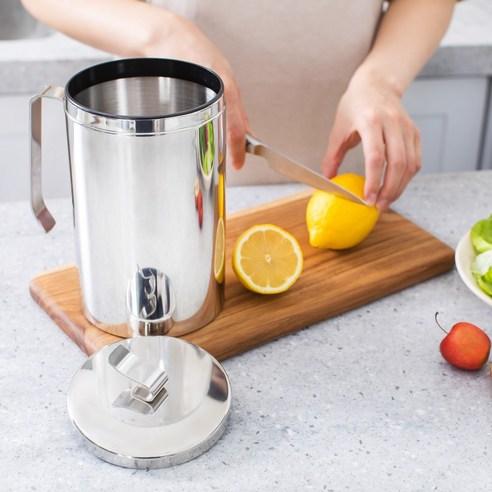 조앤레아 스테인리스 스틸 304 음식물쓰레기통 - 주방잡화/액세서리 | 쿠팡