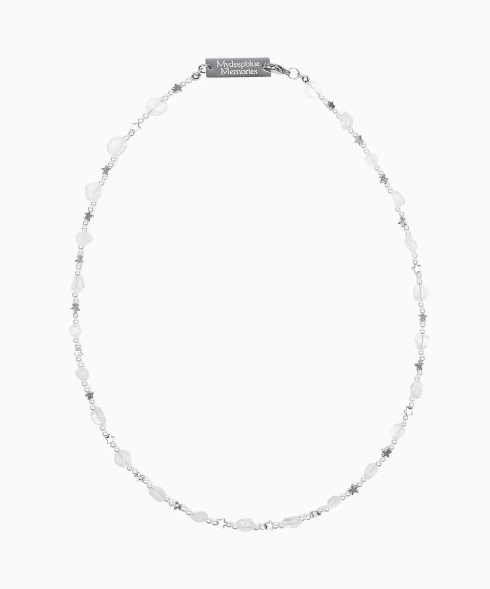 Space Necklace in White