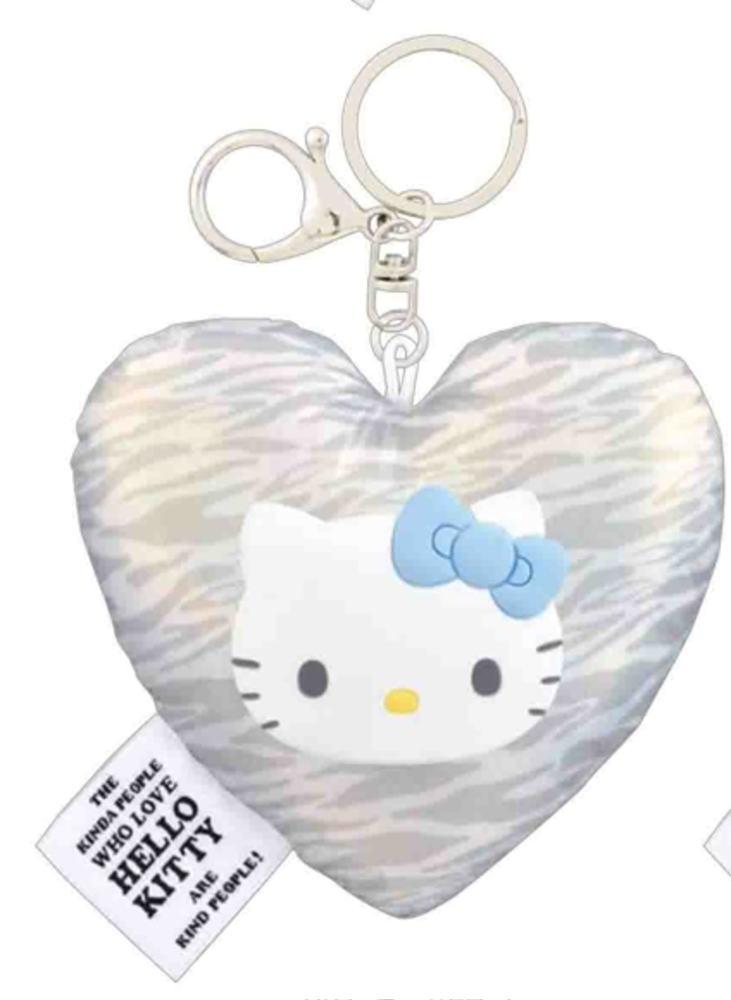 【楽天市場】【全品　送料無料！】　サンリオキャラクターズ　ハートクッションキーホルダーゼブラ　ハローキティ　キーホルダー　キーリング　チャーム　鍵　雑貨　グッズ　かわいい：ワールドショップコレクション