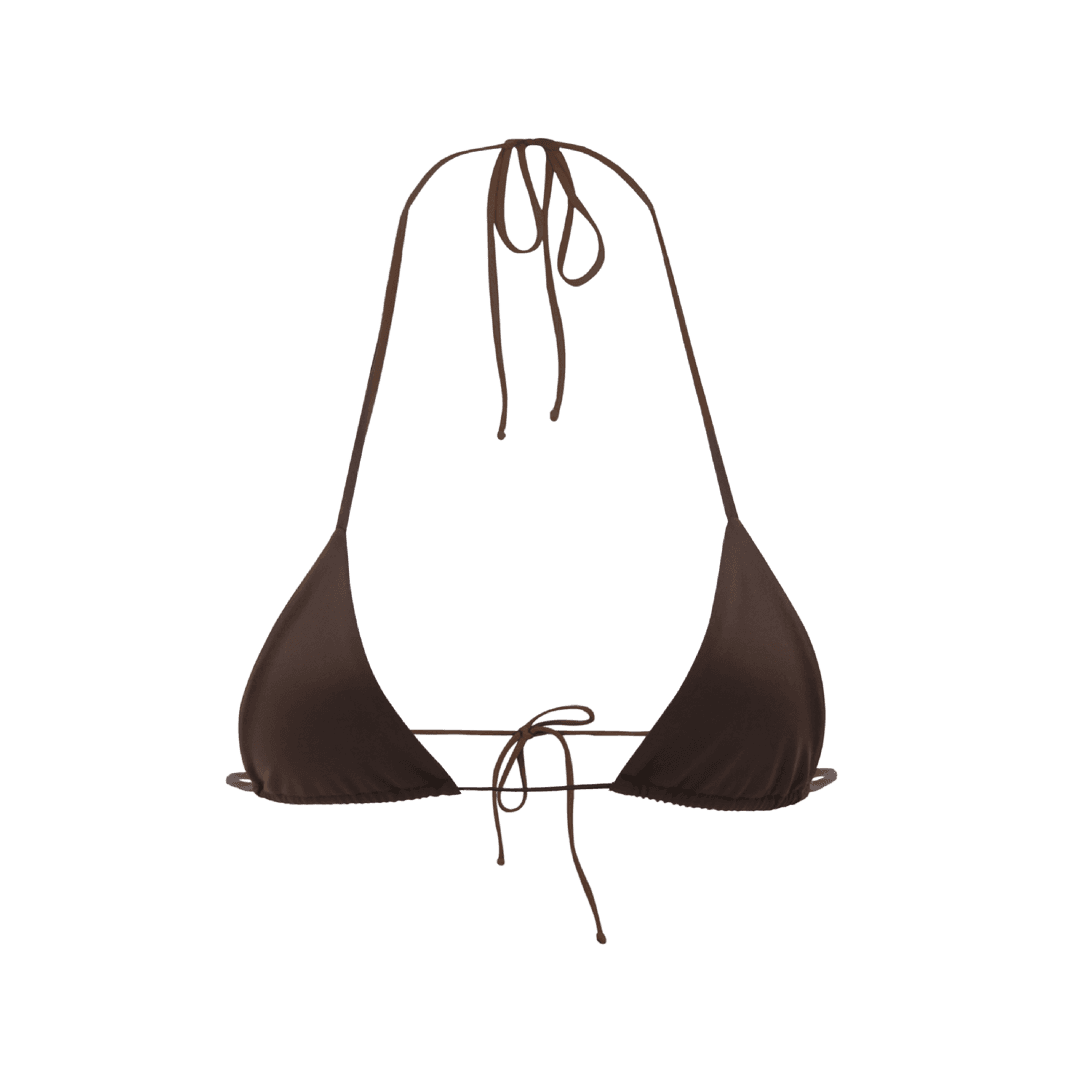 Swim Tie Top Chocolate