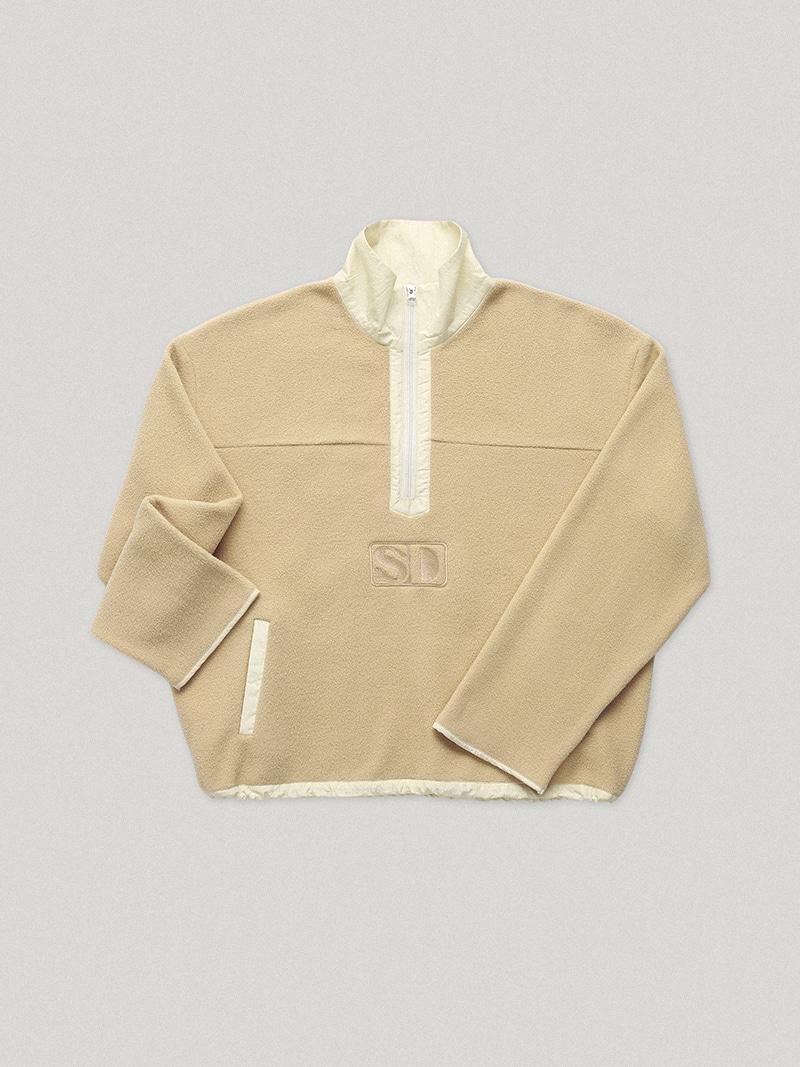 Noa Fleece Pullover Butter