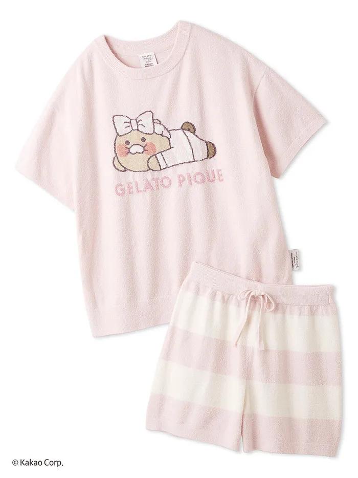 [KAKAO FRIENDS] 라이언춘식이 SMOOTHIE 풀오버&숏팬츠 셋업 PWNT251061