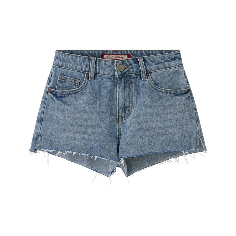 RAW-CUT MINI SHORTS - 25