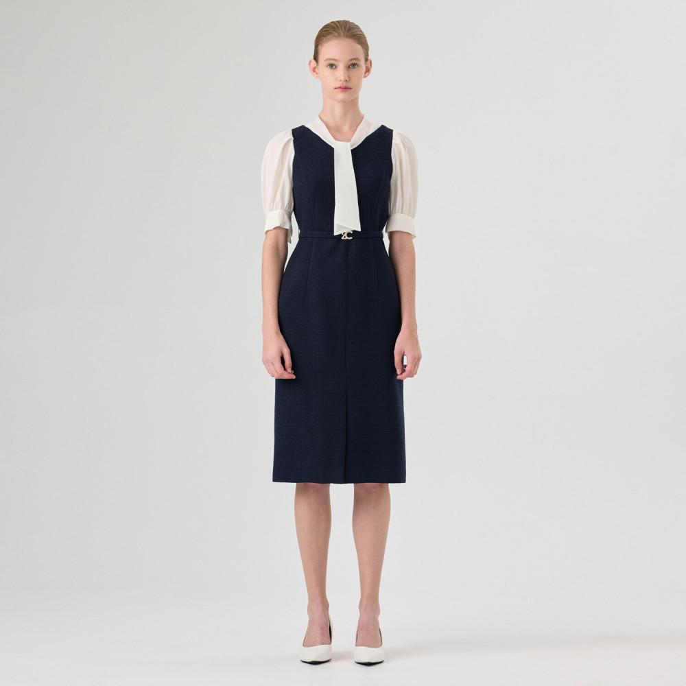 [린]르세라 타이 원피스 LWOPMH0200