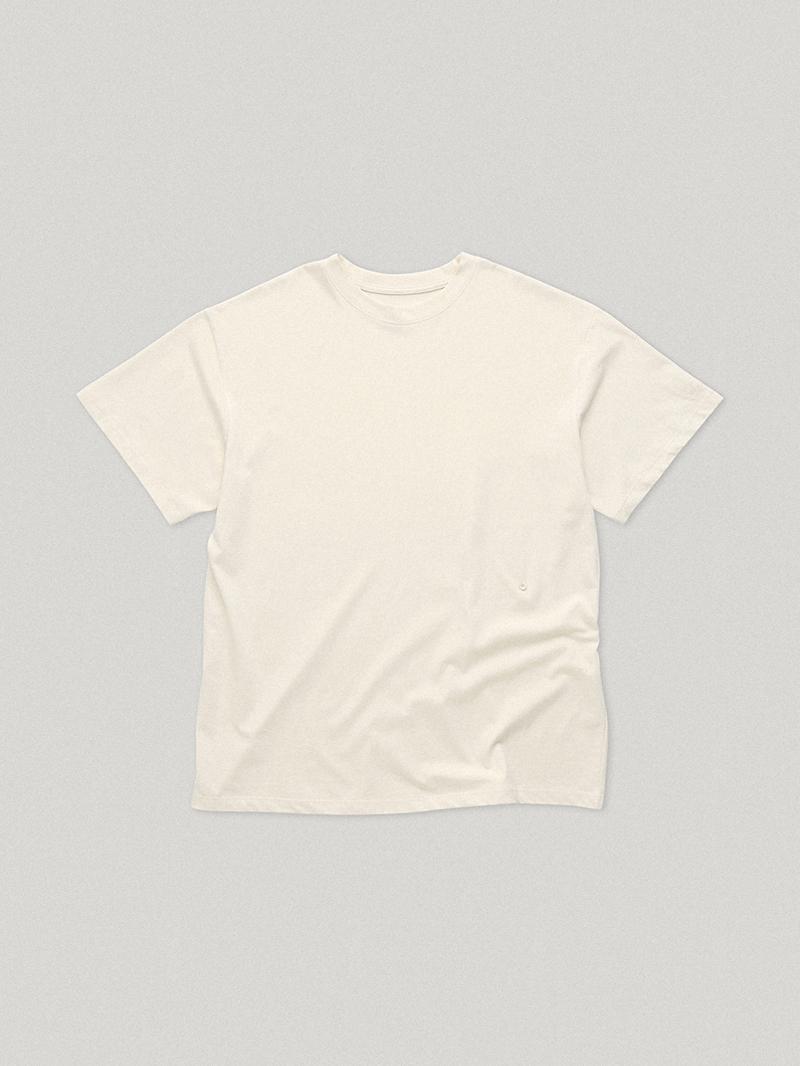 Nika Gathered Tee Light Beige (4th)