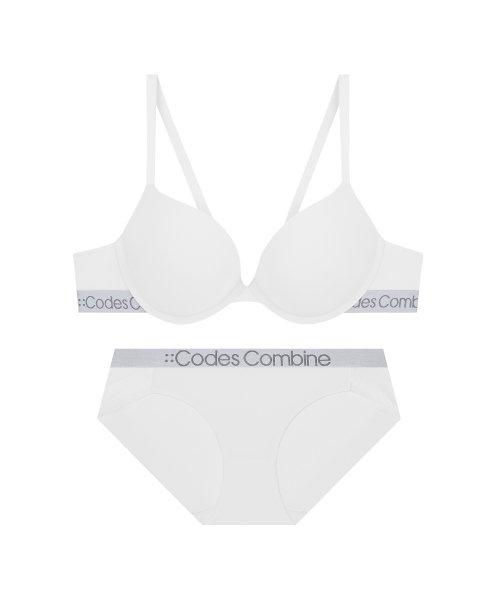 퓨징 아이보리 2X 풀컵 브라 팬티 세트