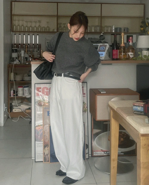 에이진 베이직 코튼 팬츠 ( 4color )