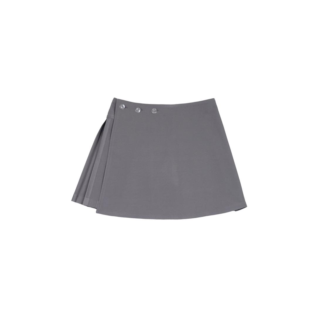 AW25 WRAP SKIRT (CHARCOAL)