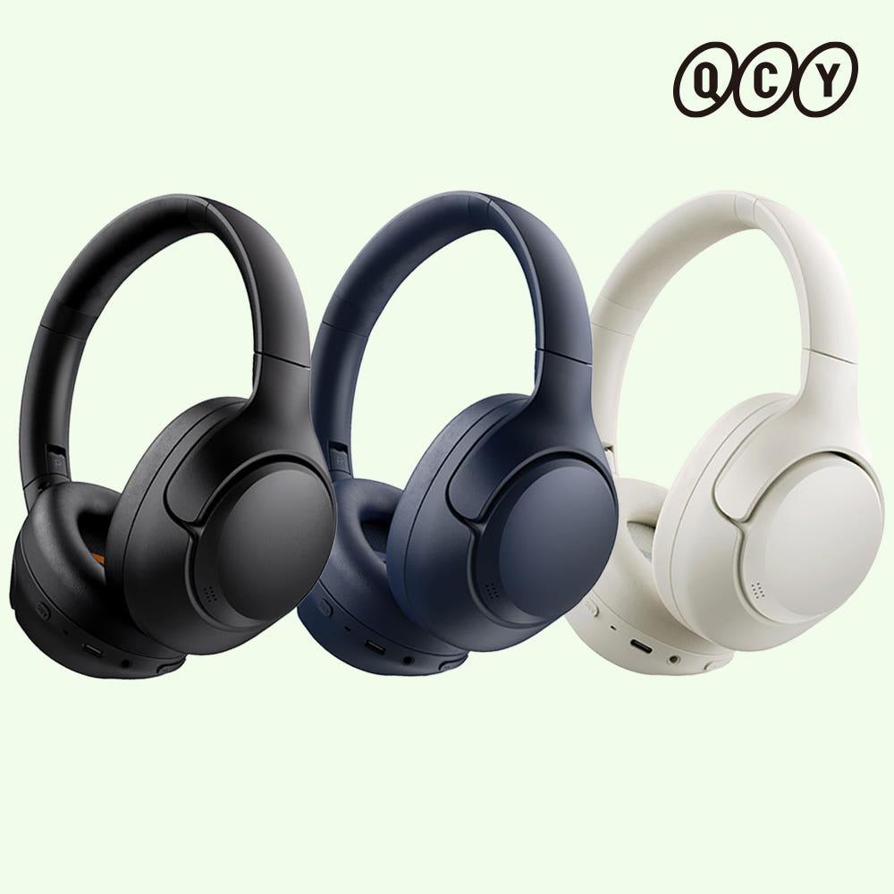 공식 QCY H3 ANC APP 블루투스헤드셋 액티브 노이즈캔슬링 AS