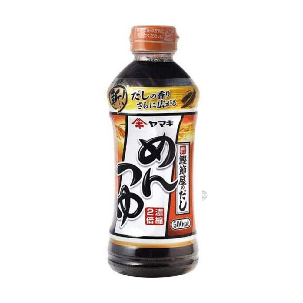 [야마키] 멘츠유 500ml x 3 / 일본 조미료 [원산지:일본]