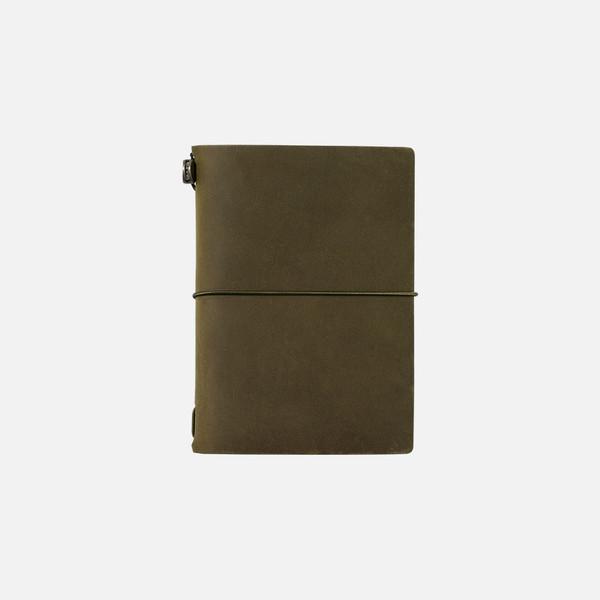 트래블러스 노트 - 올리브 (패스포트 사이즈)