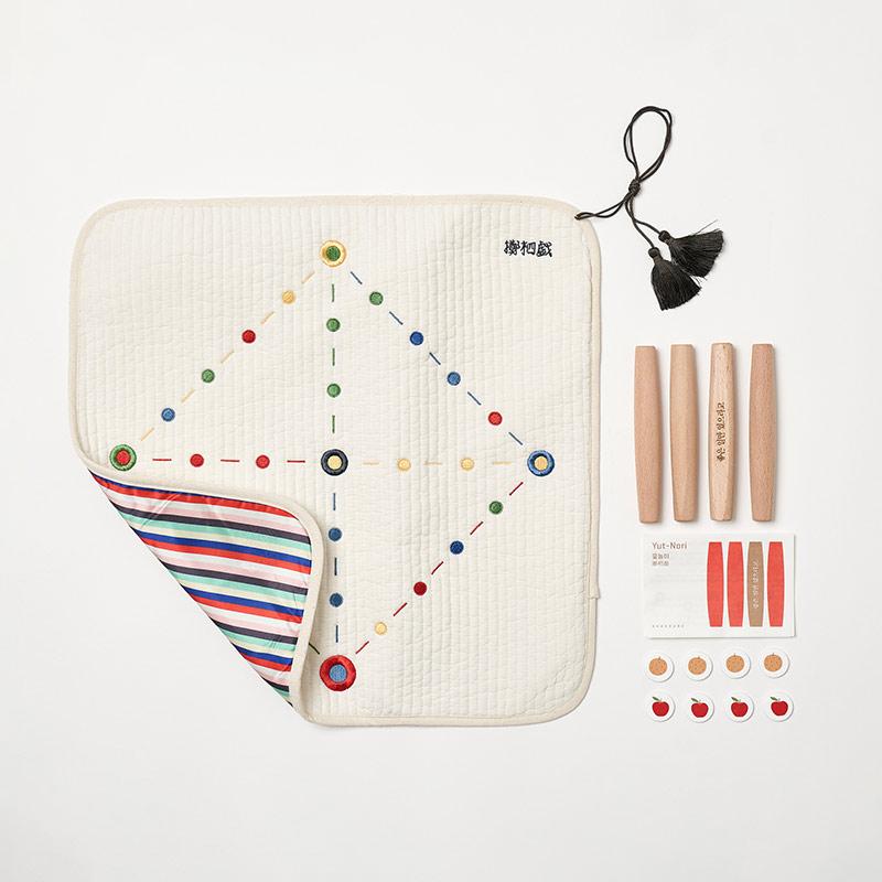 색동 보자기 윷놀이 세트