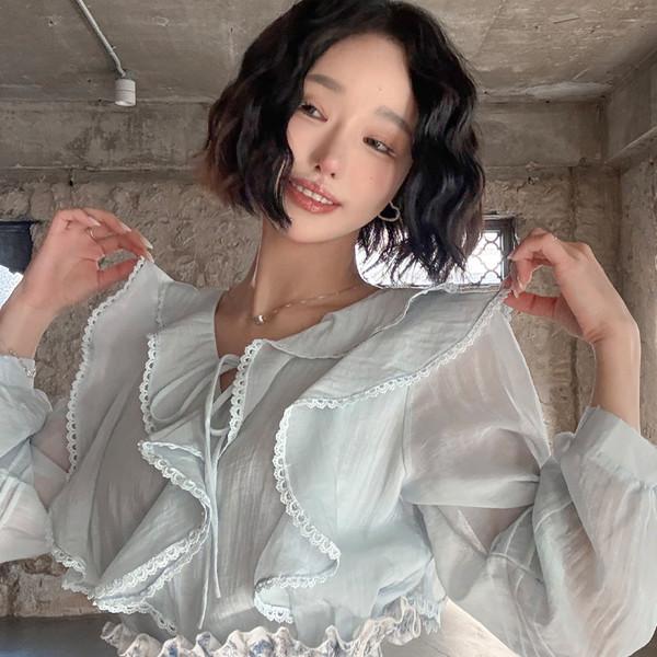 레이지 가든 블라우스 Lazy Garden Blouse