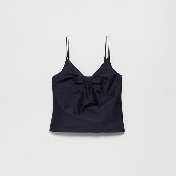 (W) Bow tie sling top (navy blue)