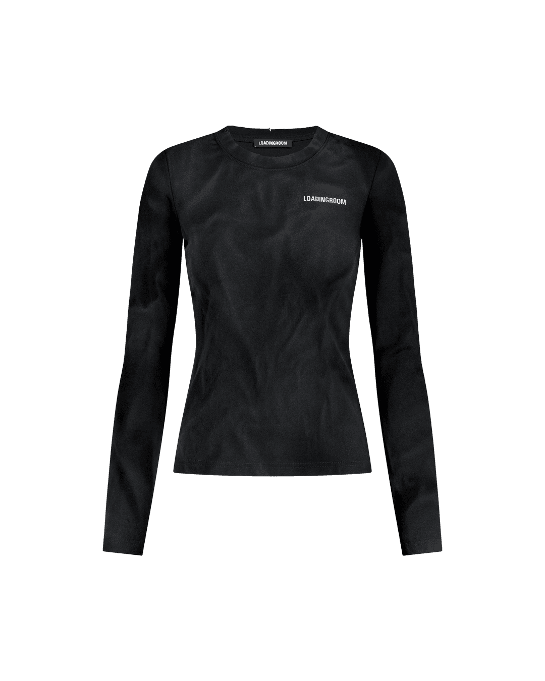 LONG SLEEVE TEE - 0 / WASHED BLACK