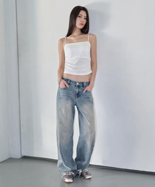 [W]Signature Low Rise Wide Jeans DCWPT004LBlueB