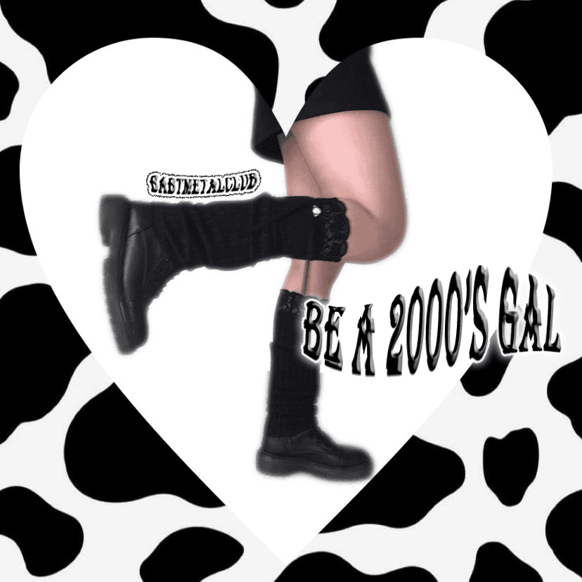 baby-rose leg warmer (black)