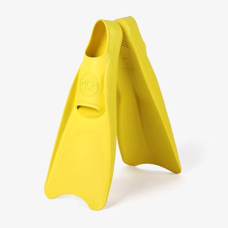 투사 생고무 오리발 옐로 (오리발 가방 증정) [UF-1202 (Y) 롱핀]