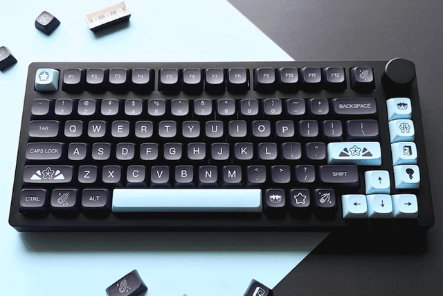 GMK 혜성 st. 키캡 PBT XDA 5면 염료승화 Comet (132키)