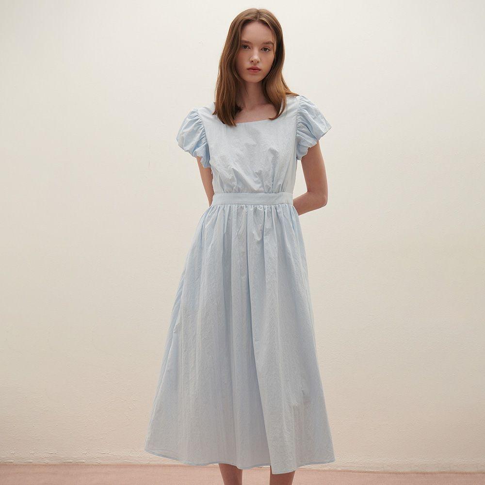 퍼프소매 원피스 O252T649