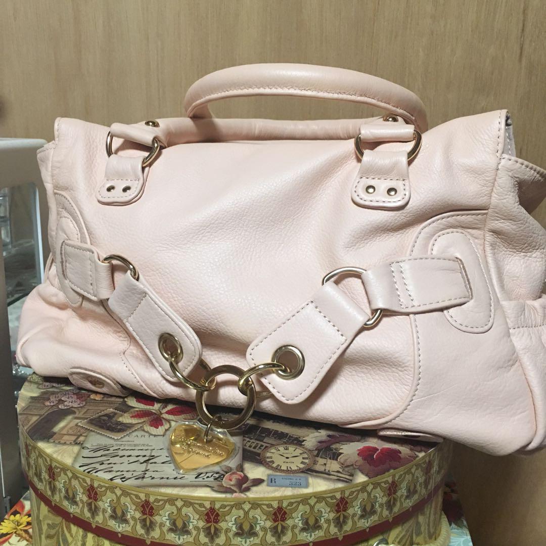 ハニーサロン ハートレザーボストン 未使用美品