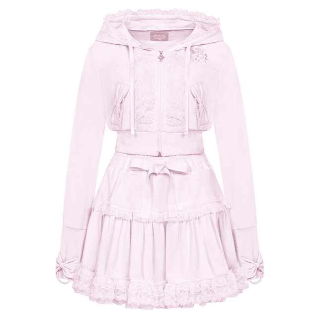 (pre-order ~ 04/22) ♥ DOLLY HIME TRAINING SET-UP ♥ (baby pink)