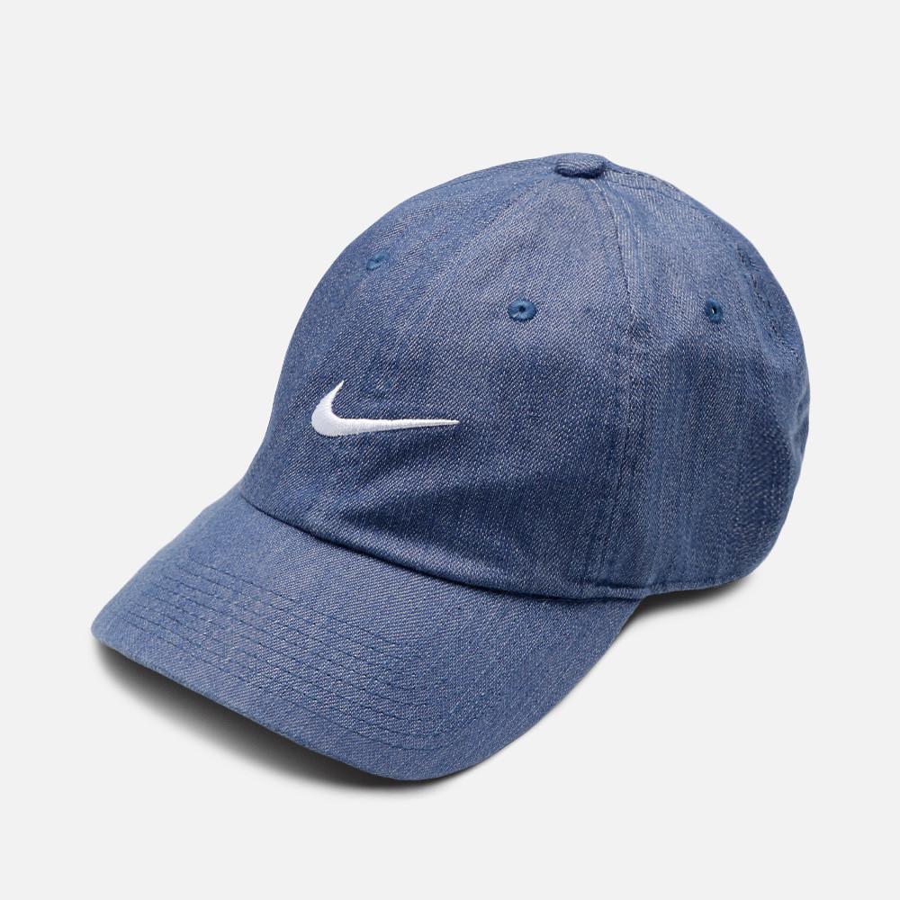 나이키 NSW H86 스우시 데님 캡 모자 DJ6220-410